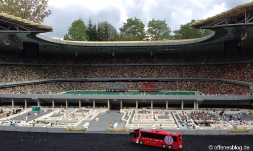 LEGOLAND® Deutschland - MINILAND Allianz Arena Innen