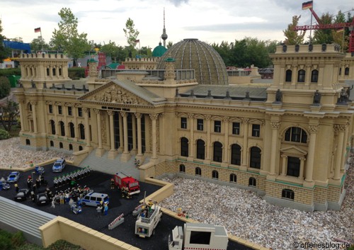 LEGOLAND® Deutschland - MINILAND Berlin Reichstag