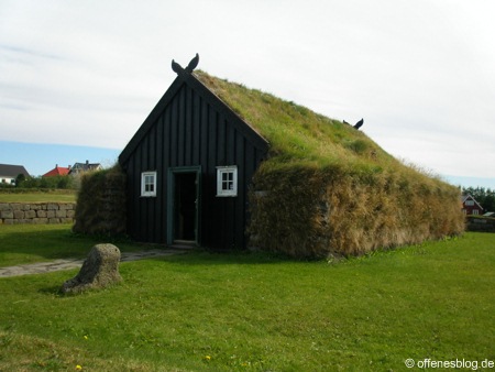 Traditionelles isländisches Haus